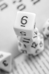 set of dice d6 d10 d20