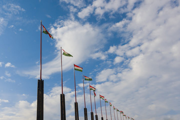 Hungary flags