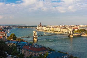 Budapest cityscape view