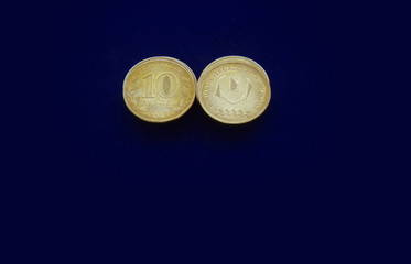 Coins with the emblem of the Universiade.