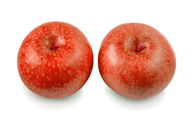 apple isolated photography on a white background