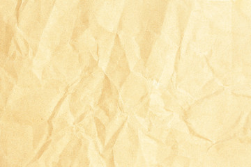 Crumpled brown paper texture