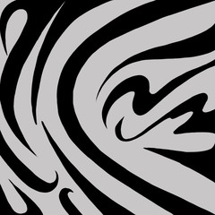 The main part of the seamless pattern of animals. Black and white stripes drawn by hands. Design for Wallpaper, cases, bags and packaging