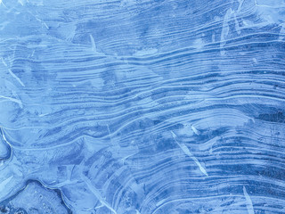 Naklejka premium Detailed background texture of ice as a texture or background