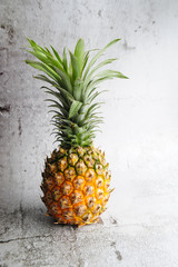 A nice pineapple on the board