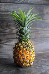 A nice pineapple on the board