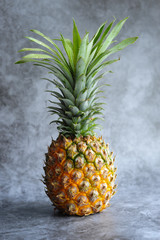 A nice pineapple on the board