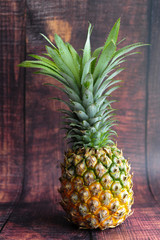 A nice pineapple on the board