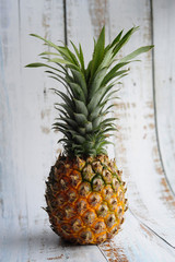 A nice pineapple on the board