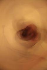 abstraction in coffee tones
