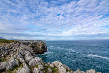 Cliffs and rocks in Asturias