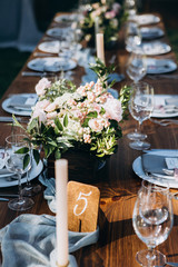 Wedding flowers decoration