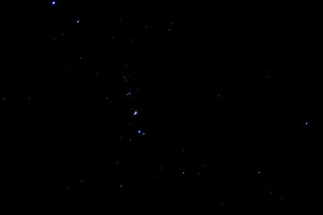 Starry sky.The dark background is covered by stars.