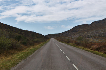 Road towards Poolewe