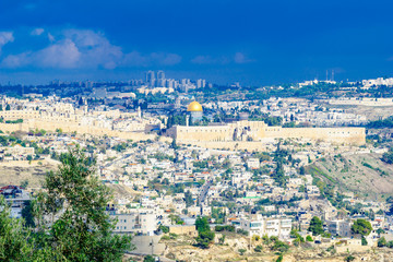 Obraz premium The Old City of Jerusalem