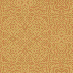 Seamless color pattern from a variety of geometric shapes and lines.