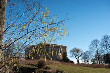 Frühling im Park der Villa Berg, Stuttgart, Deutschland