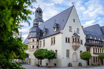 Rathaus Aschersleben im Salzlandkreis, Sachsen-Anhalt in Deutschland