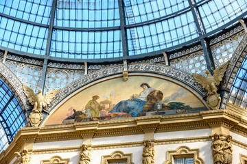 Obraz premium Milano Galleria Vittorio Emanuele