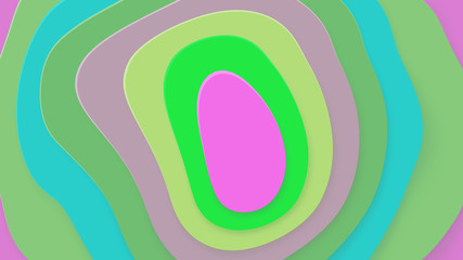 Obraz premium Background in paper style. Abstract colorful background.