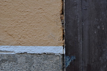 Street wall patterns in an urban place