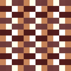 Seamless pattern background from a variety of multicolored squares.