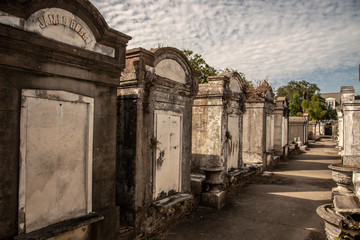 Walking around Lafayette cemetery no 1 in New Orleans (USA) - 251187490