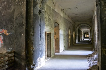 Fototapeta na wymiar lostplace: Beelitz-Heilstätten, Berlin