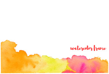 Obraz premium watercolor background