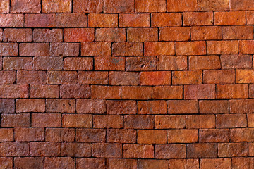 close up of brick wall texture, abstract background