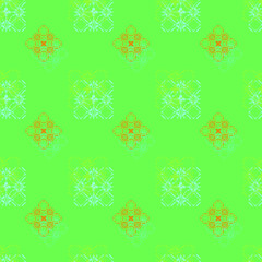 Seamless background pattern with colored varied squares.