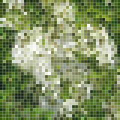 abstract vector square pixel mosaic background