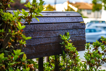 mailboxes on the street
