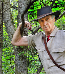 man wearing safari hat © Joe Arrigo