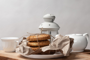 cookie and tea