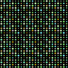 Fototapeta premium Abstract seamless pattern background with multicolored various rhombuses.