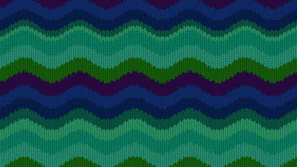 Background with a knitted texture, imitation of wool. Multicolored diverse lines.