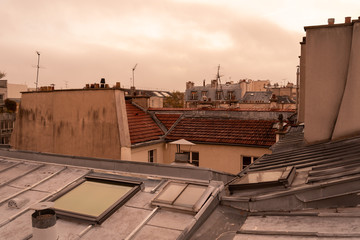 Paris rooftops