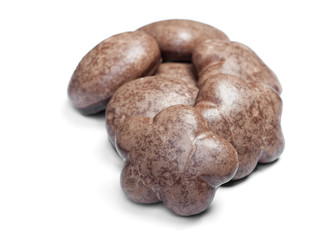 Heap of chocolate gingerbread