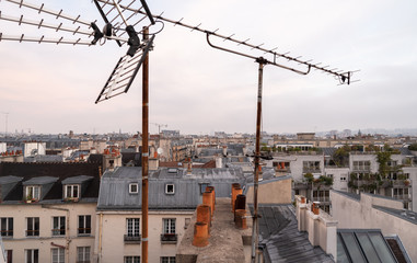Paris rooftops