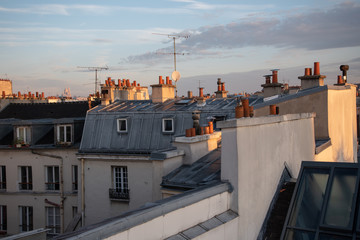 Paris rooftops