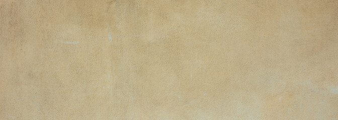Painted wall texture background, yellow color, banner
