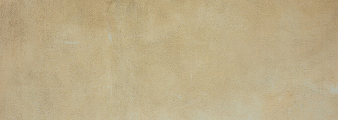 Painted wall texture background, yellow color, banner