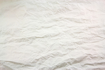 white and brown tone crumpled paper texture background