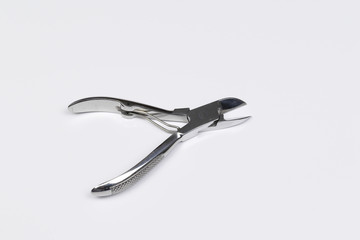 nail clipper isolated on white