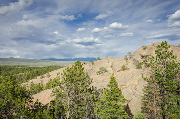 Fototapeta na wymiar Granite Mountain Landscape