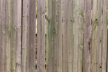 Wooden planks on the fence as background