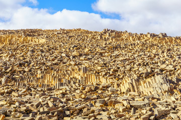 Rock formations in the Carpentry site, Makhtesh (crater) Ramon