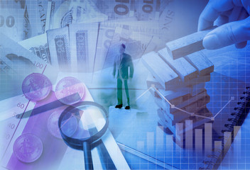 Business Management and Team Leader Concept