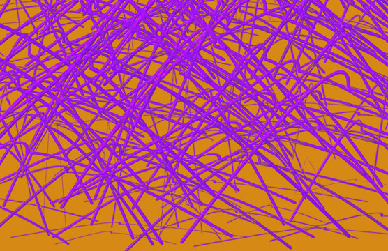 Abstract Squiggle Lines Violet Background 02 24